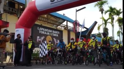 Bupati Torut Lepas Peserta Assapeda Wisata