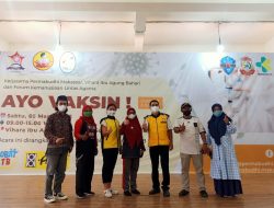FKLA Support Permabudhi Makassar Vaksin Petugas Rumah Ibadah