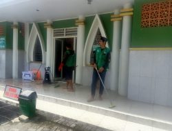 Hari Kelima Rombongan Bersih Masjid PHS Sasar Masjid Syuhada Polman