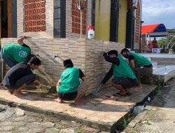 Sambut HUT kabupaten, Tim Bersih-bersih Masjid PHS Bergerak di Pasangkayu