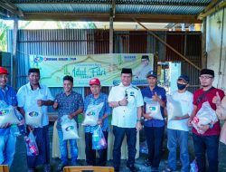 PHS Peduli Bagikan Sembako di Desa Napo