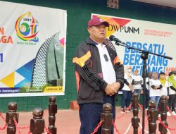 Buka Pertandingan Olahraga Dies Natalis ke-61 UNM, Prof Husain Syam: Jadikan Momen Kebersamaan
