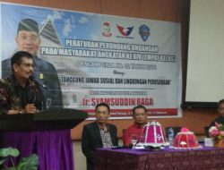 Ka Humas UNM Bawakan Materi Perda Tanggung Jawab Sosial Perusahaan di Sosialsasi Anggota Dewan