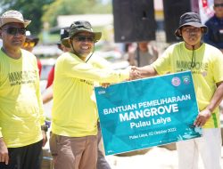 Peduli Ekosistem Laut, PT Semen Tonasa Menanam Total 150 Ribu Mangrove dan Bersih Bersih Pulau dari Sampah Plastik