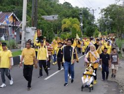 5.000 Peserta Ikuti Jalan Sehat Golkar Barru
