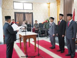 Akmal Malik Lantik Tiga Pejabat Tinggi Pratama