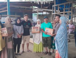Peduli Banjir Polman, Tim Kawan PHS Gerak Cepat Salurkan Bantuan