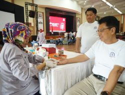 Peringati Hari Jadi ke-24 Tahun, Serikat Karyawan Semen Tonasa Adakan Donor Darah