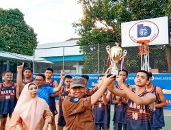 Pertandingan Bola Basket Antar Cabang Dinas Resmi Ditutup