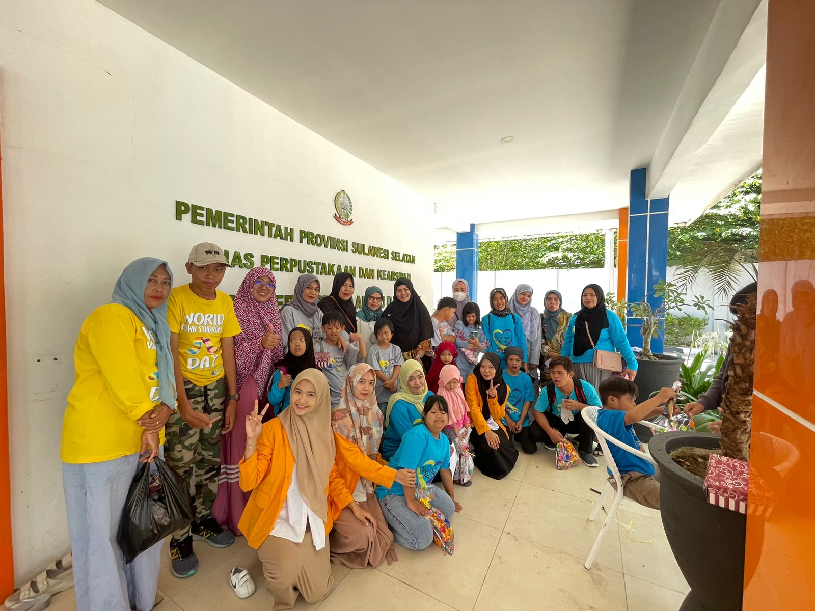 KOADS Sulsel Bersama Fakultas Psikologi UNM Tingkatkan Literasi Membaca Anak Down Syndrom.