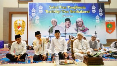 Ribuan Jemaah Zikir Doakan Panglima Ta’ Pimpin Sulsel