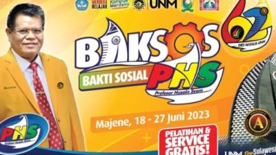 Gelar Baksos di Majene, PHS : Bentuk Pengabdian Kepada Masyarakat