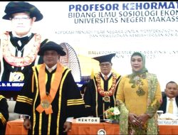 Nurdin Halid Sandang Gelar Profesor Kehormatan, Prof Husain Syam: Pikiran Beliau Luar Biasa