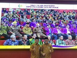 Diganjar Penghargaan Kehormatan Pepabri, Prof Husain Syam : Mari Bersinergi dan Saling Mendukung