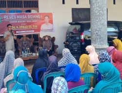 Serap Aspirasi Warga, Anggota DPRD Takalar Ahmad Dg. Sija Gelar Reses Masa Sidang I di Galesong Utara