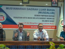 PHS Didaulat Jadi Ketua Umum PAMMI Sulbar Periode 2023-2027