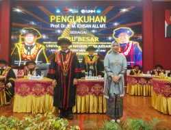 Kukuhkan WR 4 Sebagai Profesor, Rektor UNM Apresiasi Tata Kelola Lingkungan Hidup