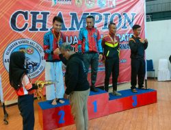 Kejuaraan Bandung Karate Club,  Personel Babinminvetcaddam XIV/HSN Sertu Olden Barevel Karoho Sabet  Medali Perak