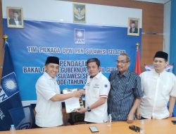Kembalikan Formulir di PAN, Irfan AB : Panglima Ta’ Tokoh yang Dibutuhkan Sulsel