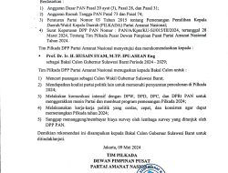 Sosok Profesional, Alasan PAN Pilih PHS Jadi Bacagub Sulbar