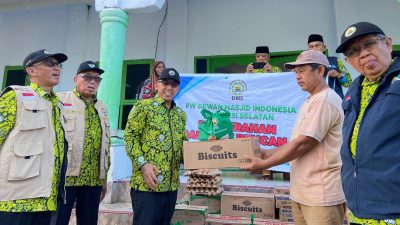 Peduli Korban Banjir Luwu, DMI Sulsel Salurkan Bantuan Kemanusian