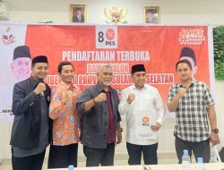 Kembalikan Formulir di PKS, Panglima Ta’ : Bukti Keseriusan Bertarung di Pilgub Sulsel