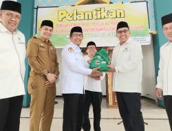 Lantik Pengurus Masjid Al Ikhlas Hj. Hasniati Pangkep, Begini Arahan Panglima Ta’