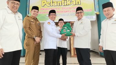 Lantik Pengurus Masjid Al Ikhlas Hj. Hasniati Pangkep, Begini Arahan Panglima Ta’