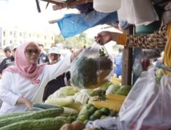 Pedagang Titip Harapan Sehati Benahi Fasilitas Pasar Mandai Jika Menang