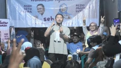 Peduli Kebutuhan Rakyat, Warga Tidung Kompak Pilih Nomor 2 Seto-Rezki