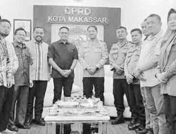 Kapolrestabes Bertemu Pimpinan DPRD Makassar, Siap Jaga Stabilitas Kota
