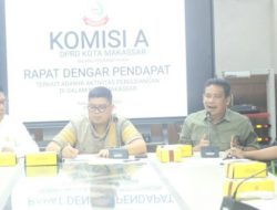 Komisi A DPRD Makassar Gelar RDP Terkait Pergudangan Dalam Kota