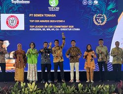 Lagi, PT Semen Tonasa Raih Top CSR Award