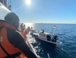 Pemerintah Kecamatan Sangkarrang Bantu Pencarian Nelayan Hilang