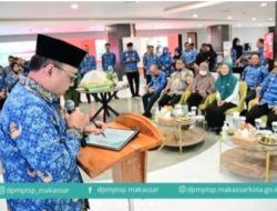 Launching Bank Sampah Unit DPMPTSP Makassar, Dihadiri Ketua Dewan Lingkungan