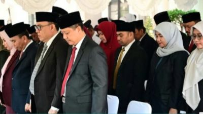 Kadis PMPTSP Mario Said Hadiri Upacara Hari Kesaktian Pancasila di Balaikota Makassar