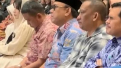 Kepala DPMPTSP Mario Said Hadiri Pelantikan Pengurus KONI Kota Makassar