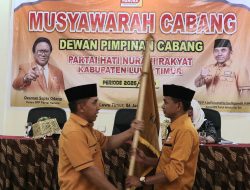 Panglima Ta: Hanura dan Pemkab Lutim Harus Semakin Mesra
