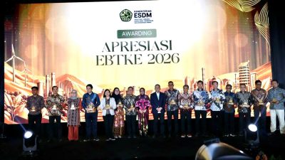 PT Semen Tonasa Raih Juara 1 Penghargaan EBTKE 2026, Perkuat Komitmen Efisiensi dan Keberlanjutan Energi